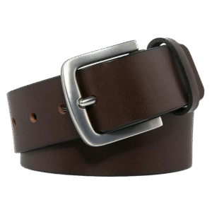 Men’s Full Grain Leather Casual Dress Belt