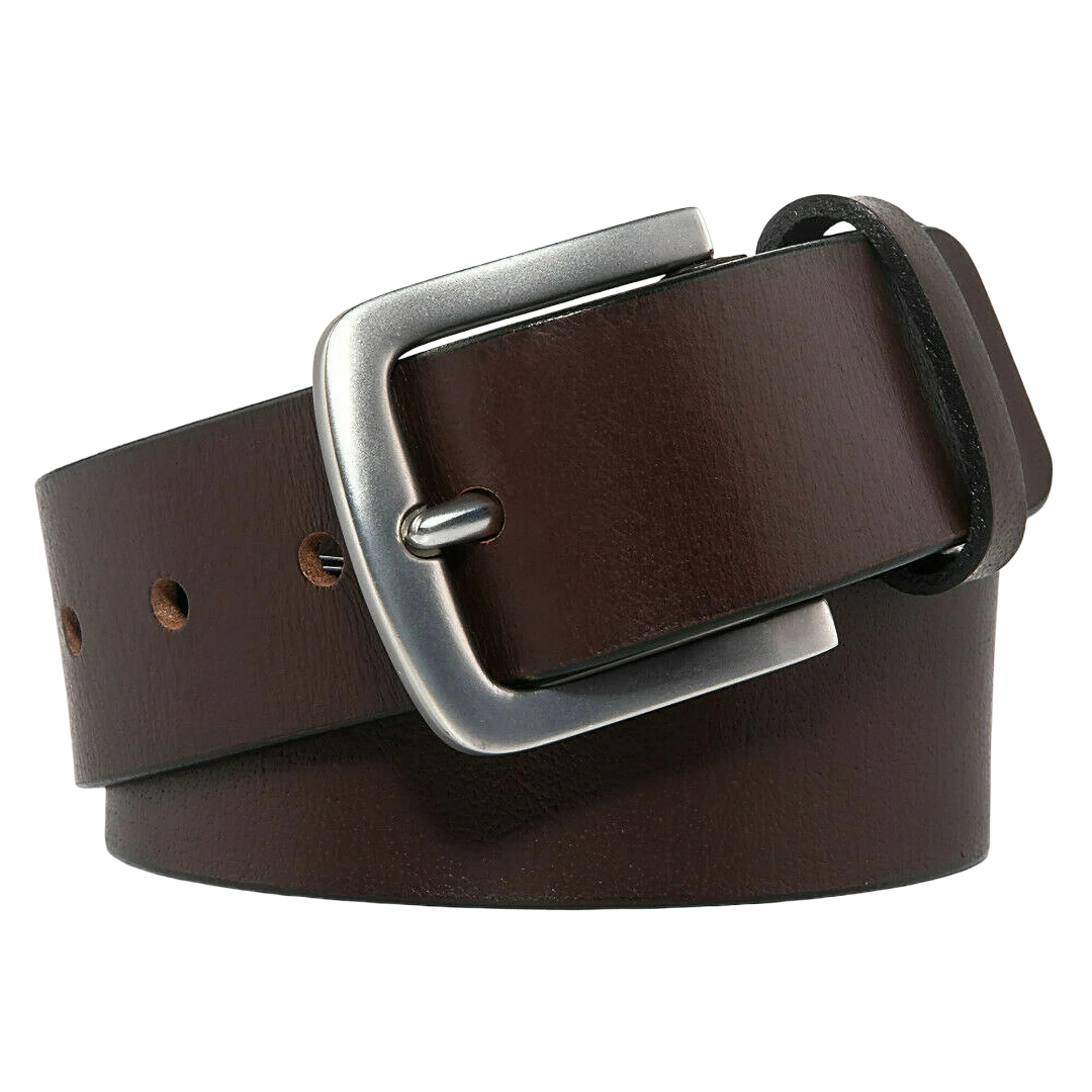 Men’s Full Grain Leather Casual Dress Belt
